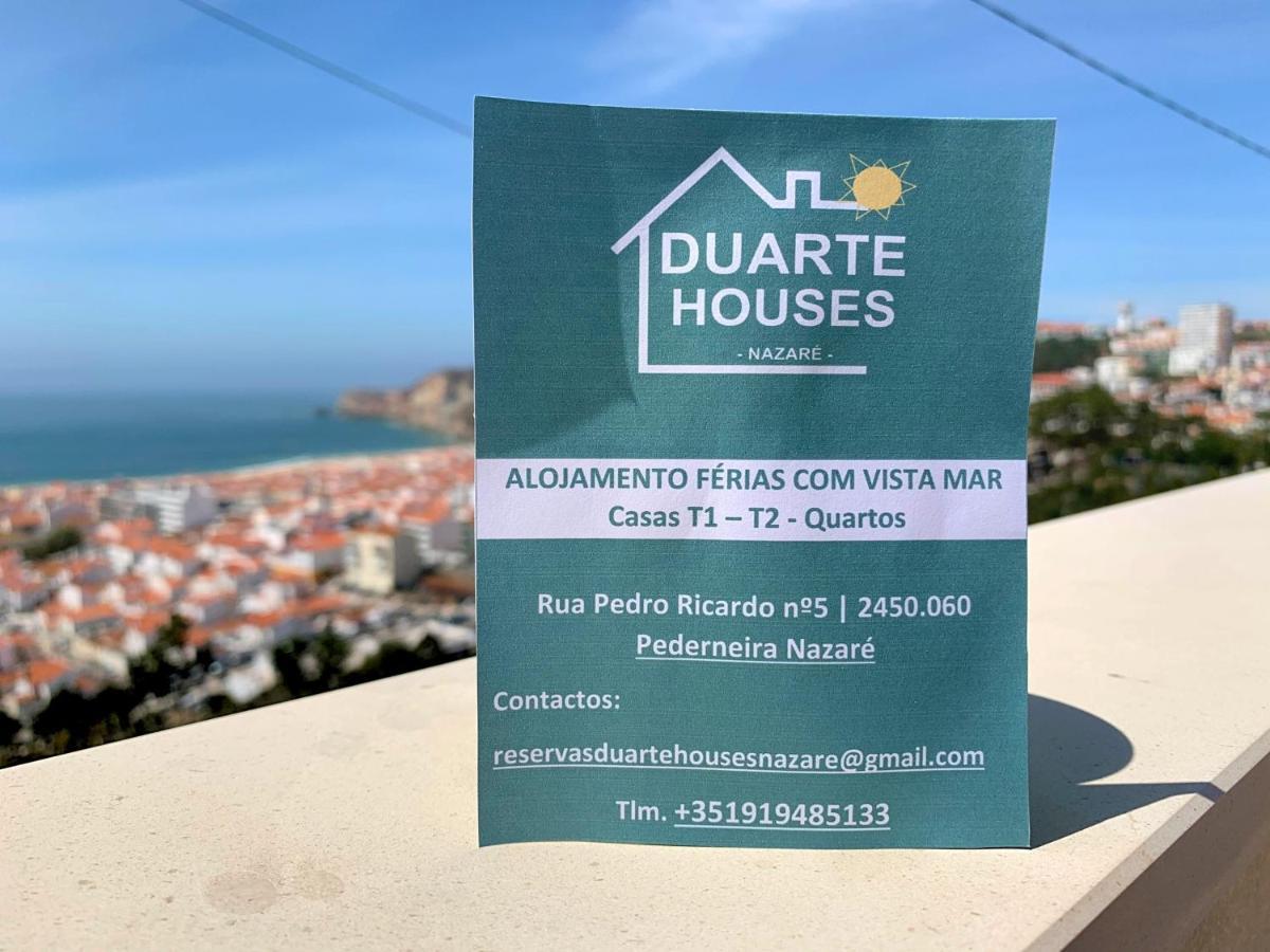 Duarte Houses - Casa T1 - Com Vista Mar Назаре Экстерьер фото
